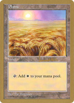 Plains (436) - 1997 Janosch Kuhn (5ED) (WCD-) - World Championship Decks 1997-1