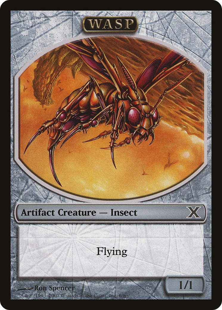 Wasp Token (10E-006) - Tenth Edition Tokens-1