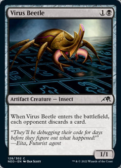 Virus Beetle [Kamigawa: Neon Dynasty]-1