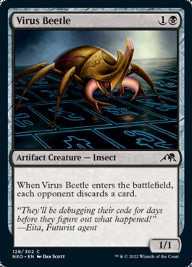 Virus Beetle [Kamigawa: Neon Dynasty]-1