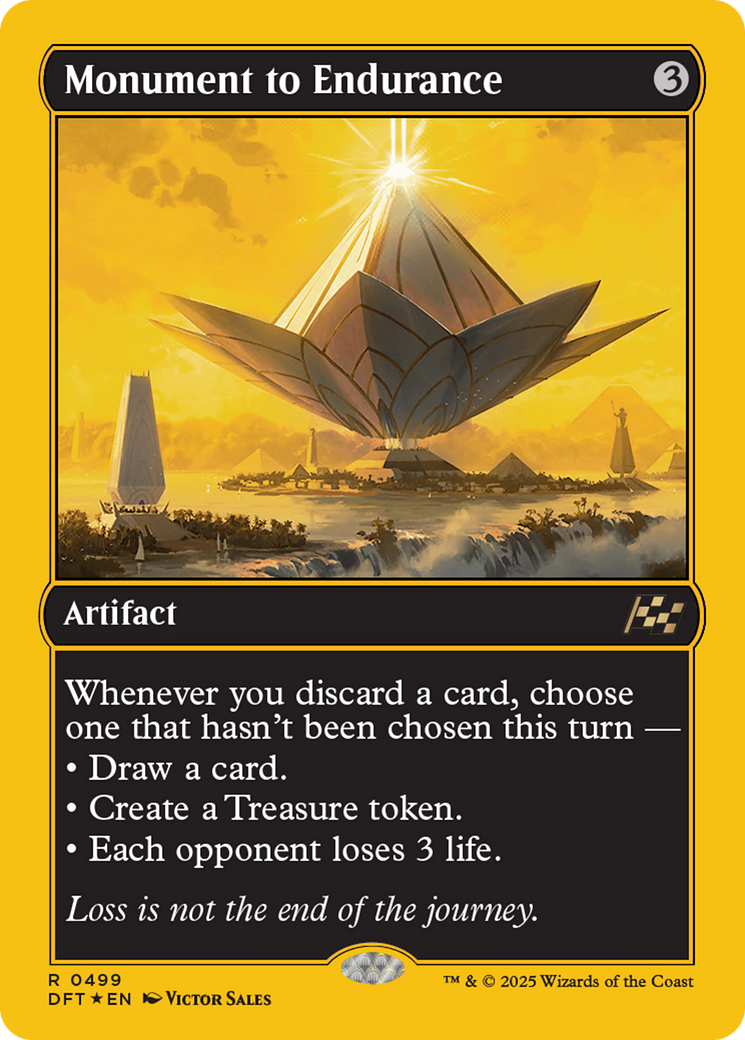 Monument to Endurance (First-Place Foil) [Aetherdrift]-1