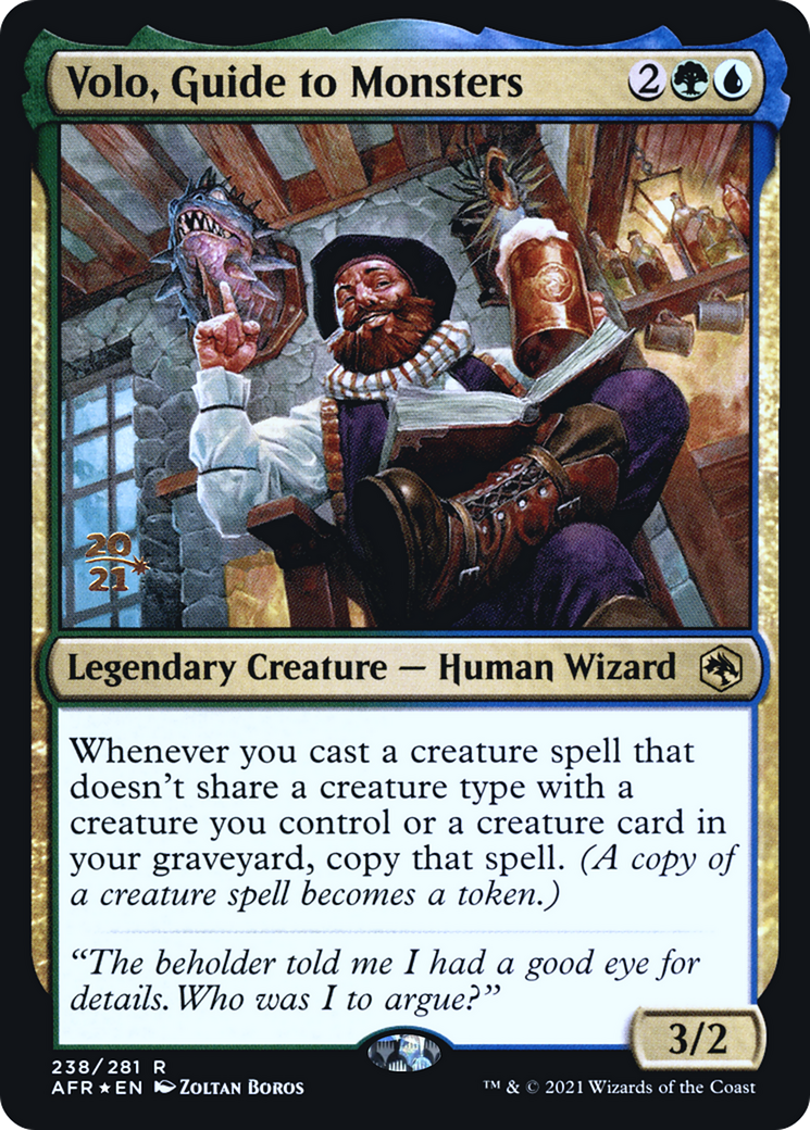 Volo, Guide to Monsters (PRE-238) - Adventures in the Forgotten Realms Promos Foil-1