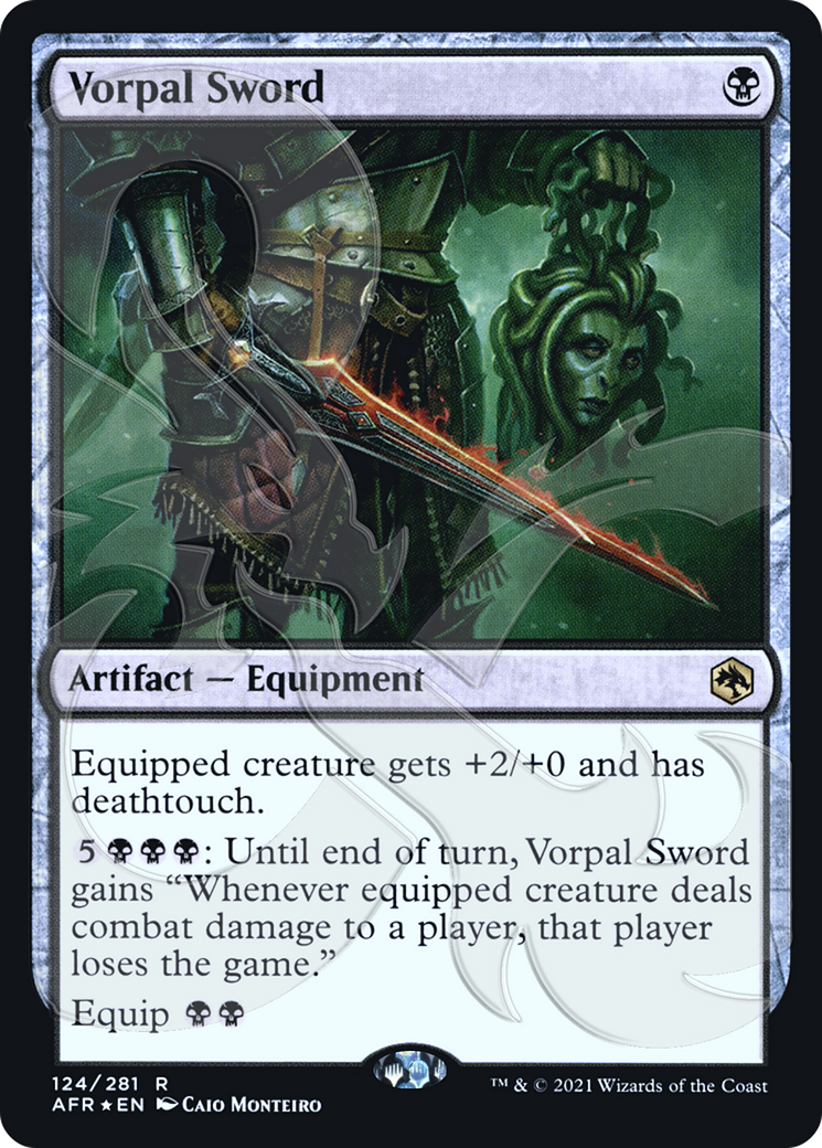 Vorpal Sword (AFR&-124) - Adventures in the Forgotten Realms Promos Foil-1