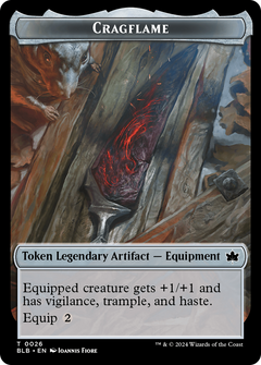 Cragflame Token [Bloomburrow Tokens]-1