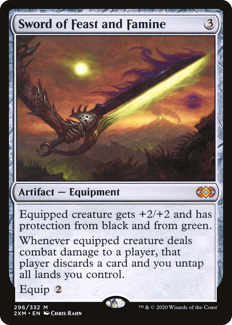 Sword of Feast and Famine [Double Masters]-1