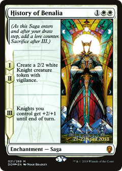 History of Benalia [Dominaria Prerelease Promos]-1