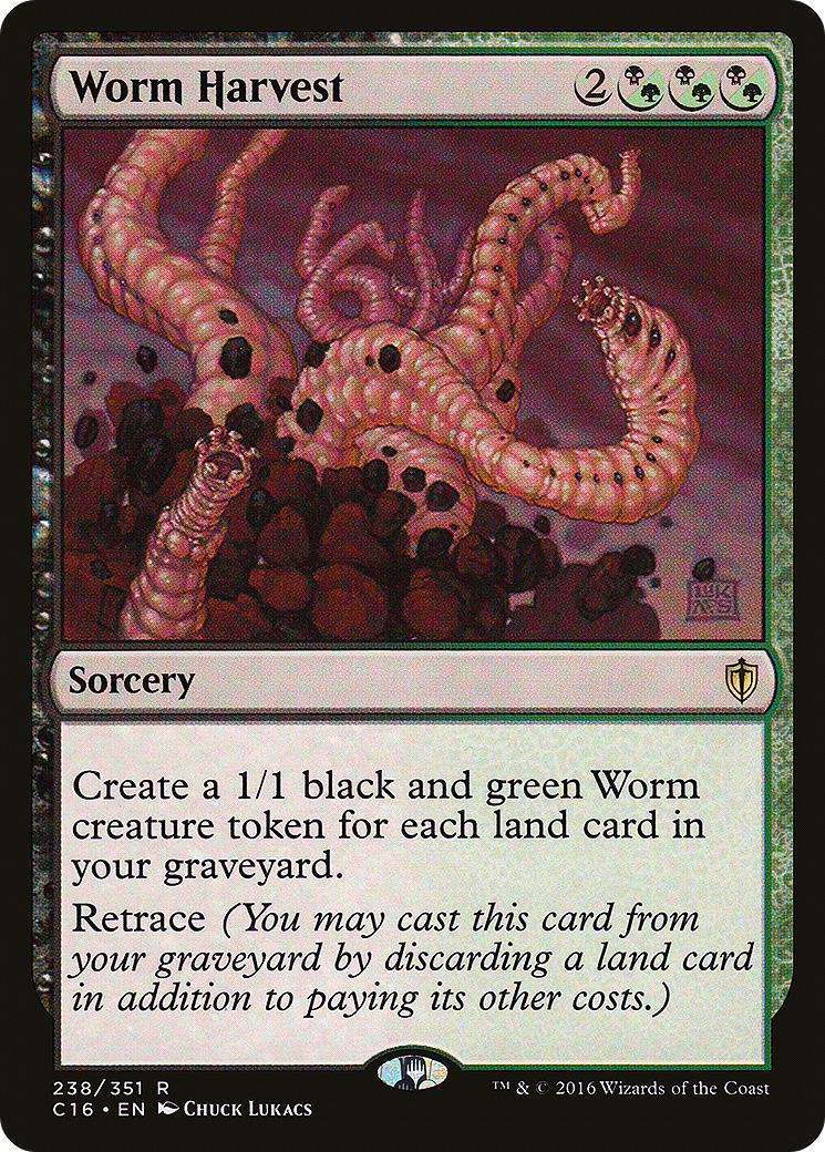 Worm Harvest (C16-238) - Commander 2016-1