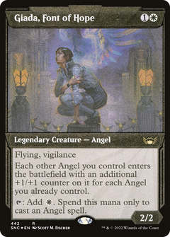 Giada, Font of Hope (Showcase Art Deco Foil Etched) [Streets of New Capenna]-1