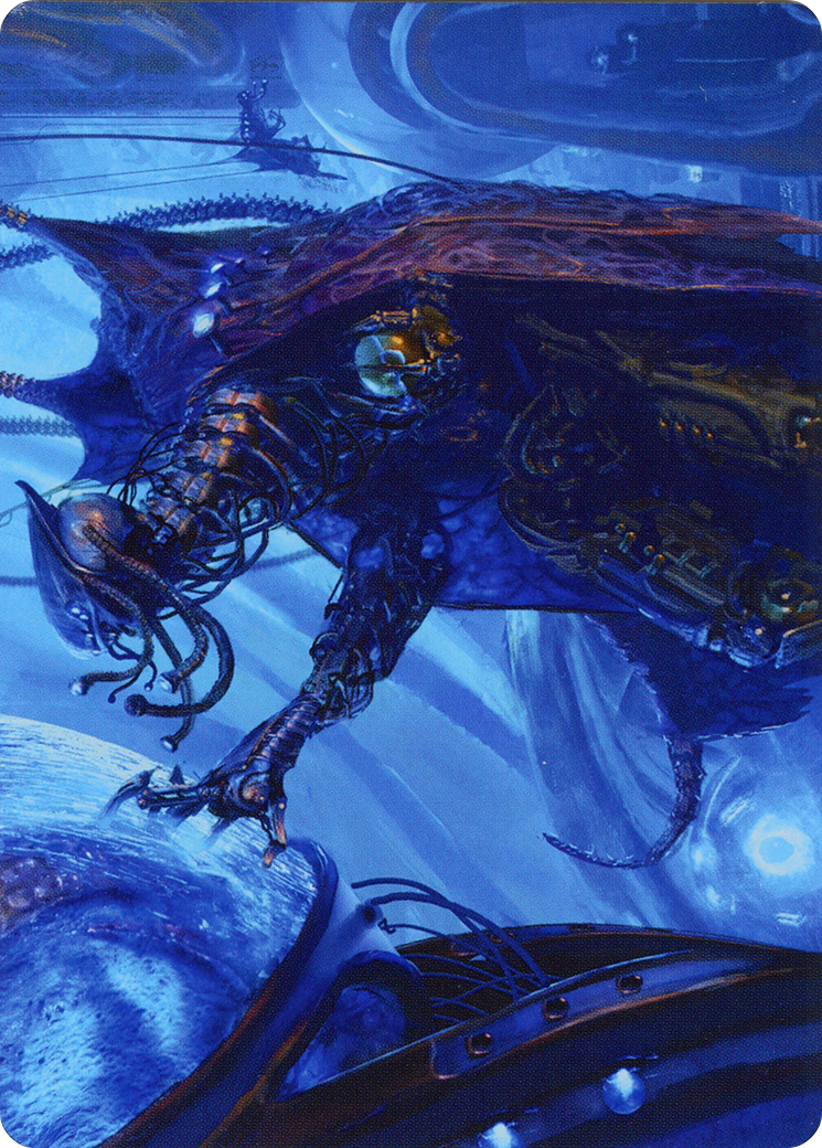 Atmosphere Surgeon // Atmosphere Surgeon (AONE-012) - Phyrexia: All Will Be One Art Series (Borderless)-1