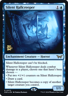 Silent Hallcreeper [Duskmourn: House of Horror Prerelease Promos]-1