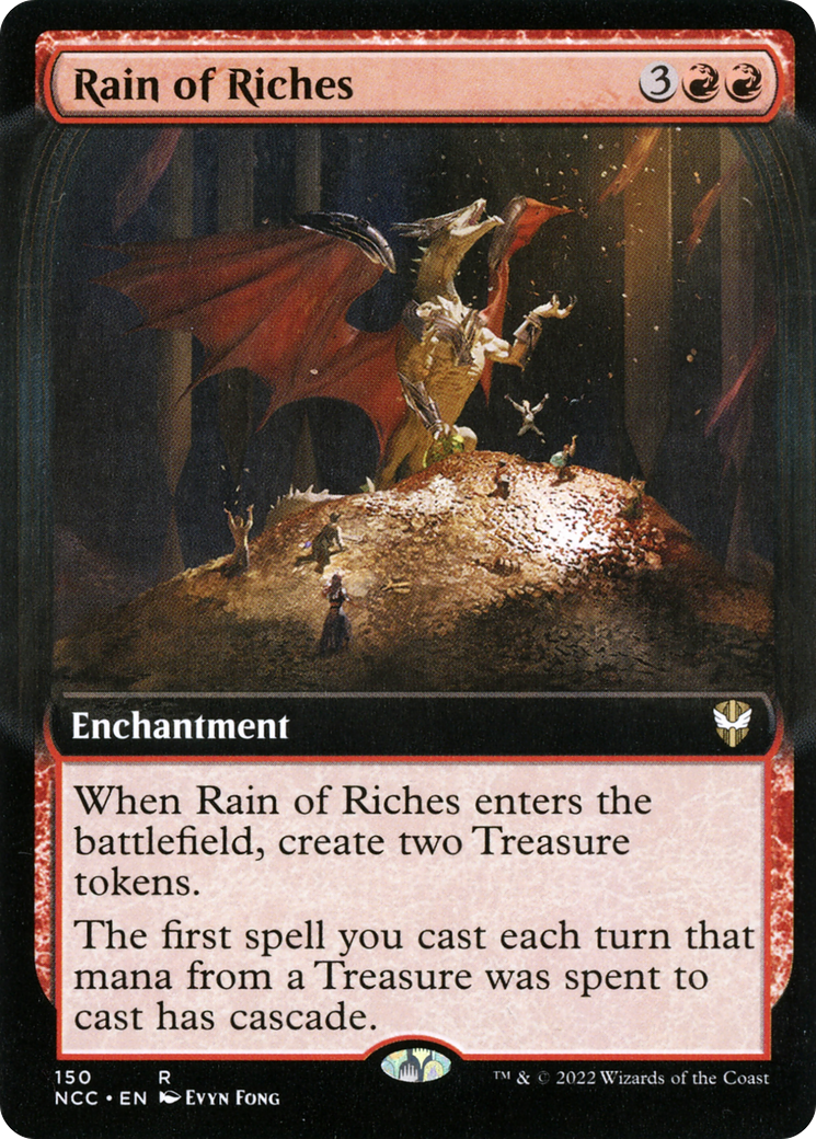 Rain of Riches (Extended Art) [Streets of New Capenna Commander]-1