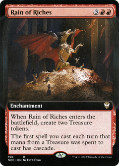 Rain of Riches (Extended Art) [Streets of New Capenna Commander]-1