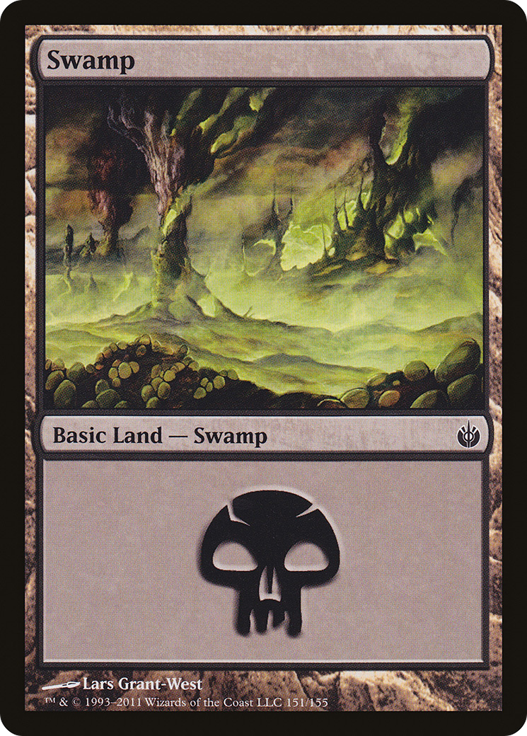Swamp (151) [Mirrodin Besieged]-1