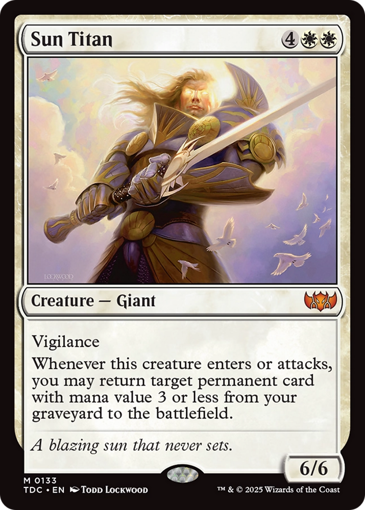 Sun Titan [Tarkir: Dragonstorm Commander]-1