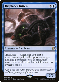 Displacer Kitten [Commander Legends: Battle for Baldur's Gate]-1