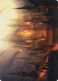 Mishra's Foundry // Mishra's Foundry (ABRO-046) - The Brothers' War Art Series (Borderless) Foil-1
