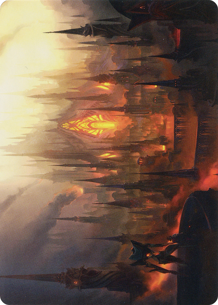 Mishra's Foundry // Mishra's Foundry (ABRO-046) - The Brothers' War Art Series (Borderless) Foil-1