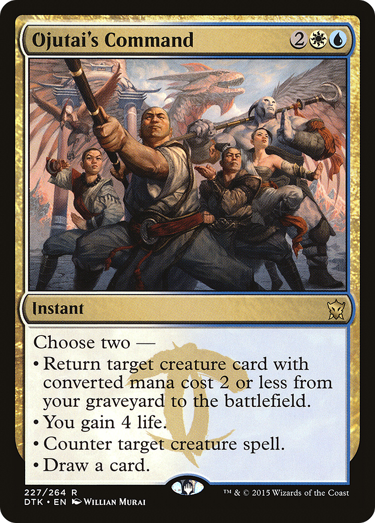 Ojutai's Command [Dragons of Tarkir]-1