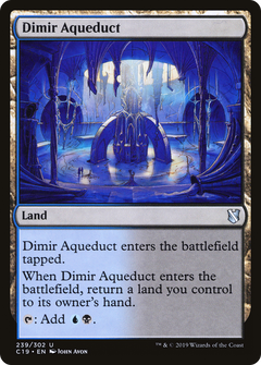Dimir Aqueduct [Commander 2019]-1