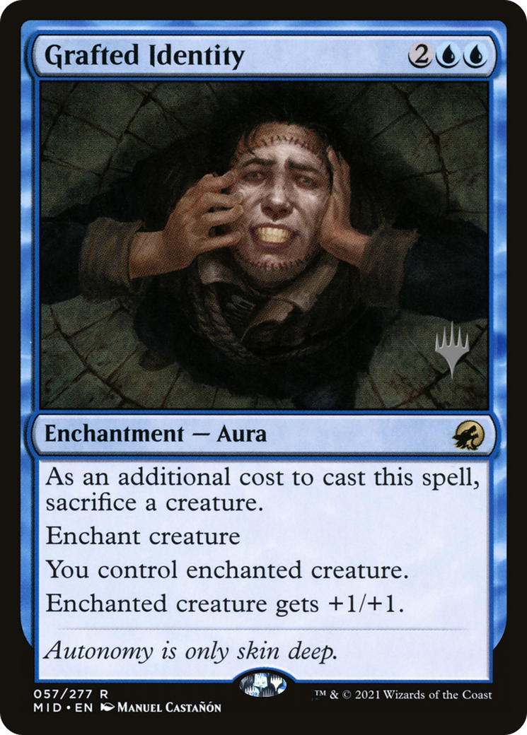 Grafted Identity (Promo Pack) [Innistrad: Midnight Hunt Promos]-1