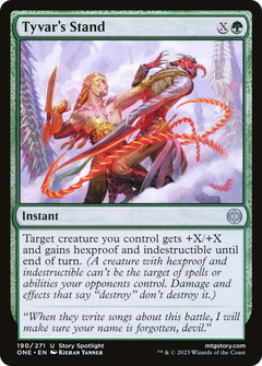 Tyvar's Stand (ONE-190) - Phyrexia: All Will Be One Foil-1