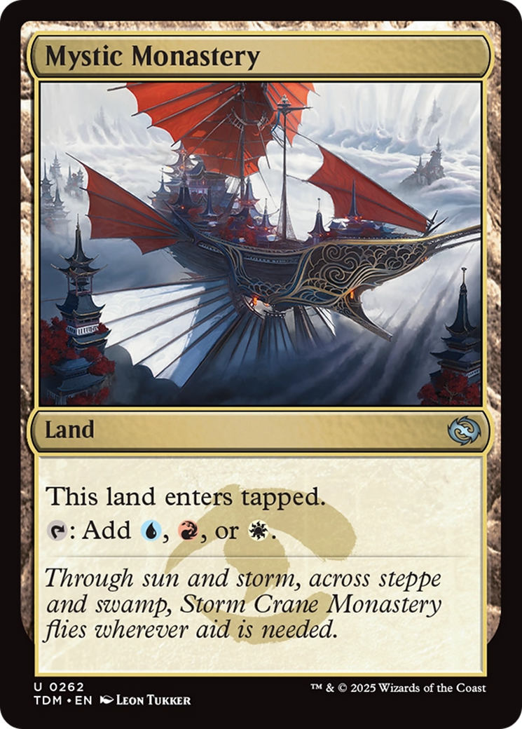 Mystic Monastery [Tarkir: Dragonstorm]-1