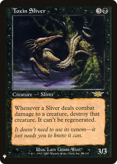 Toxin Sliver (LIST-084) - The List-1