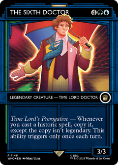 The Sixth Doctor (Showcase) (Surge Foil) [Doctor Who]-1