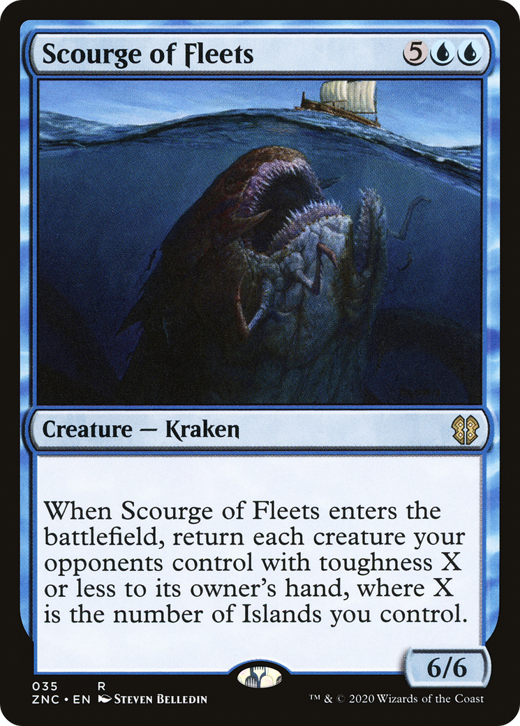 Scourge of Fleets [Zendikar Rising Commander]-1