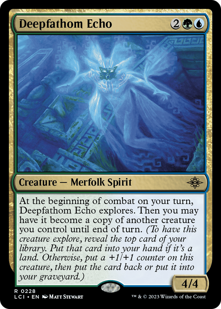 Deepfathom Echo [The Lost Caverns of Ixalan]-1