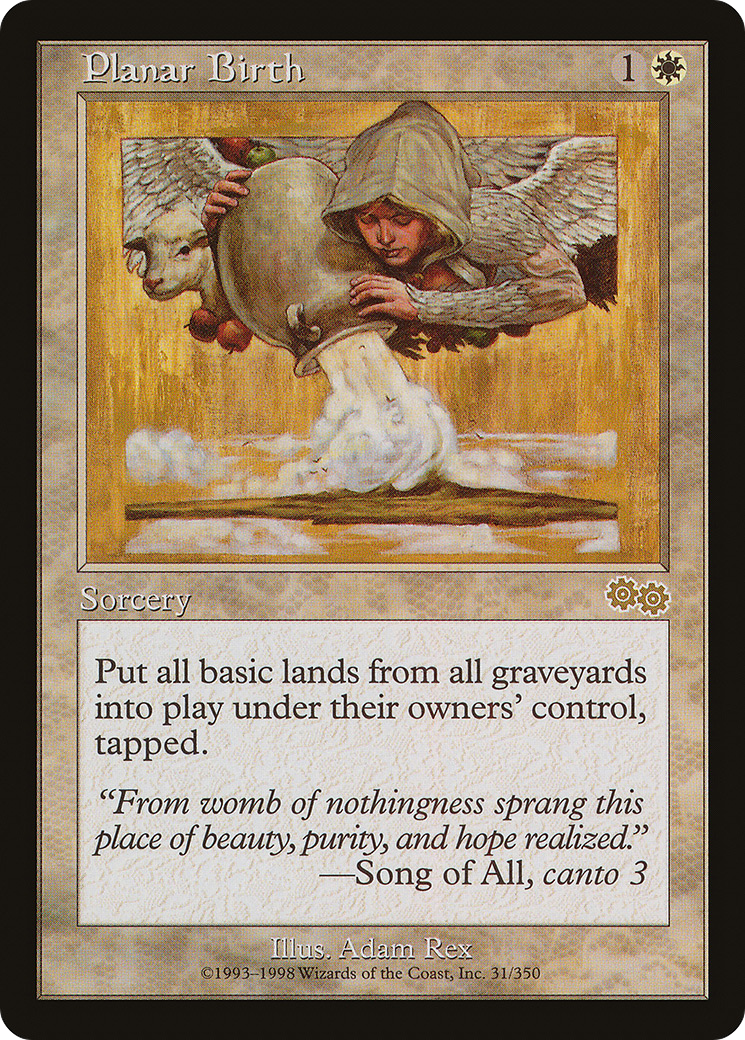 Planar Birth [Urza's Saga]-1