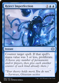 Reject Imperfection [Phyrexia: All Will Be One]-1