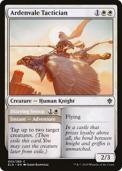 Ardenvale Tactician // Dizzying Swoop [Throne of Eldraine]-1