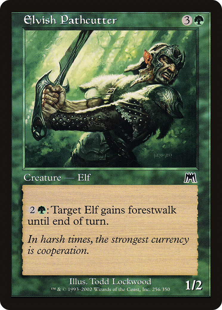 Elvish Pathcutter [Onslaught]-1