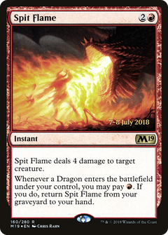 Spit Flame [Core Set 2019 Prerelease Promos]-1