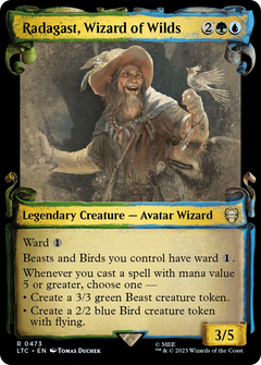 Radagast, Wizard of Wilds [The Lord of the Rings: Tales of Middle-Earth Commander Showcase Scrolls]-1