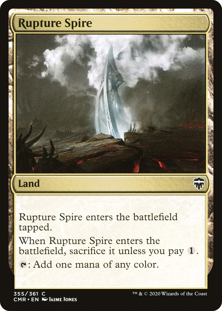 Rupture Spire (355) [Commander Legends]-1