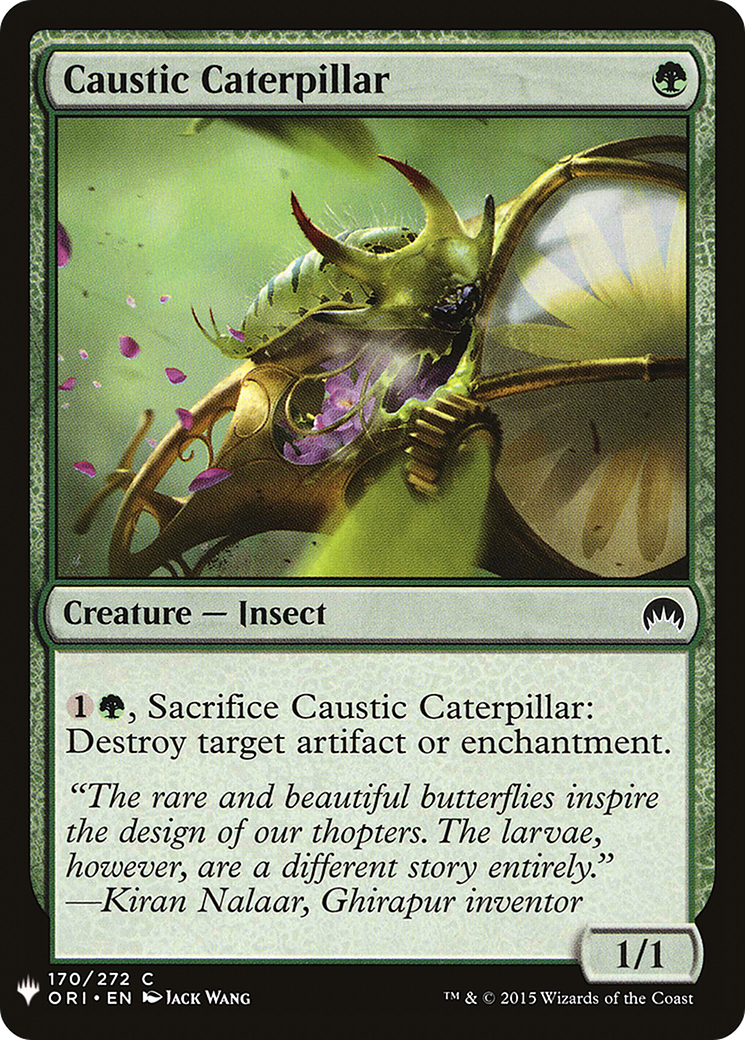 Caustic Caterpillar [Mystery Booster]-1