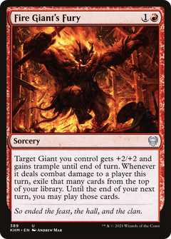 Fire Giant's Fury [Kaldheim]-1