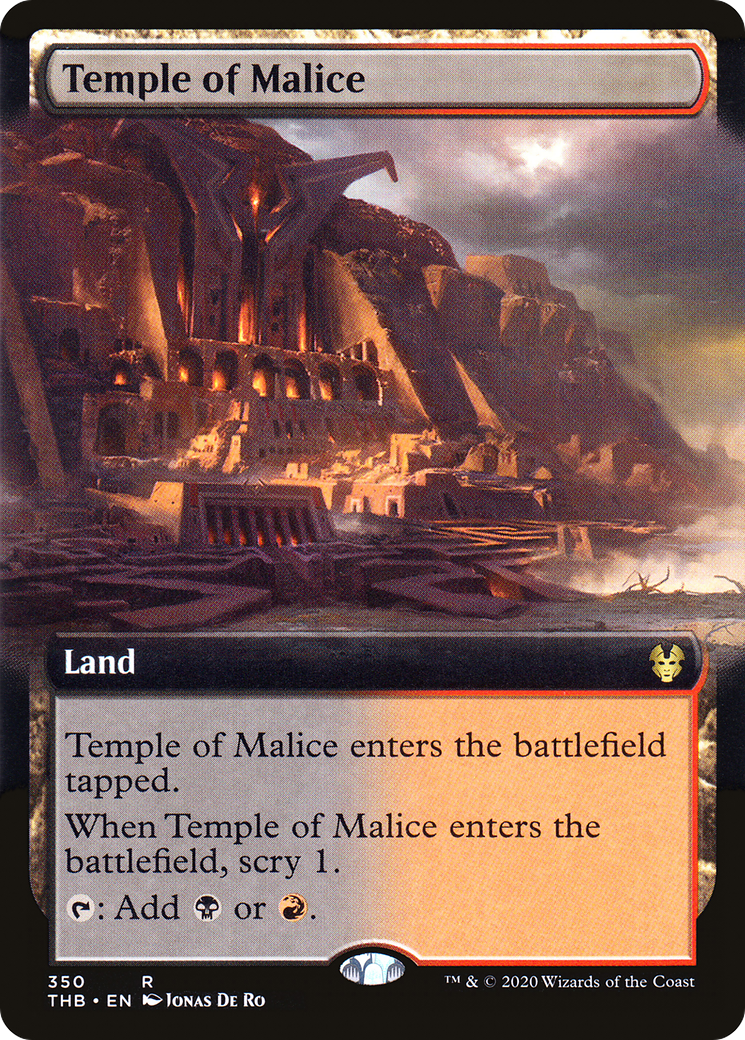 Temple of Malice (Extended Art) [Theros Beyond Death]-1