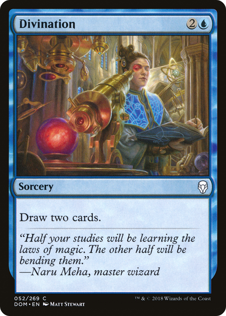 Divination [Dominaria]-1
