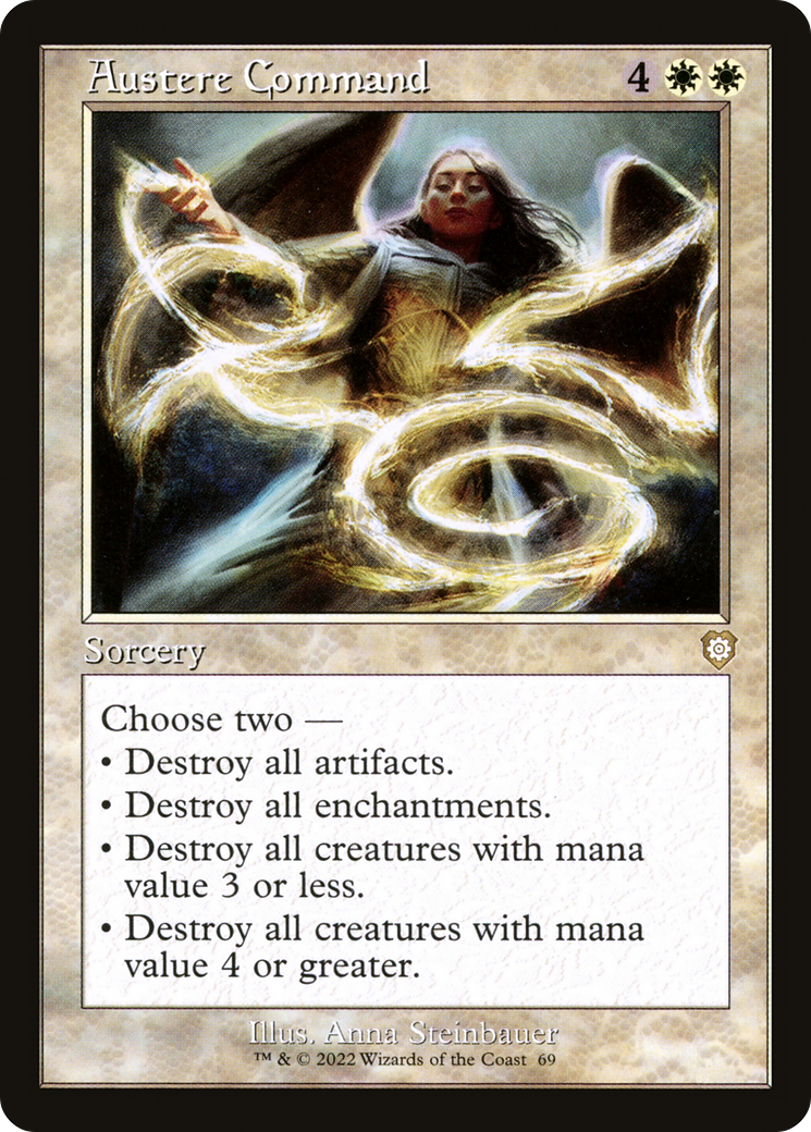 Austere Command (Retro) [The Brothers' War Commander]-1