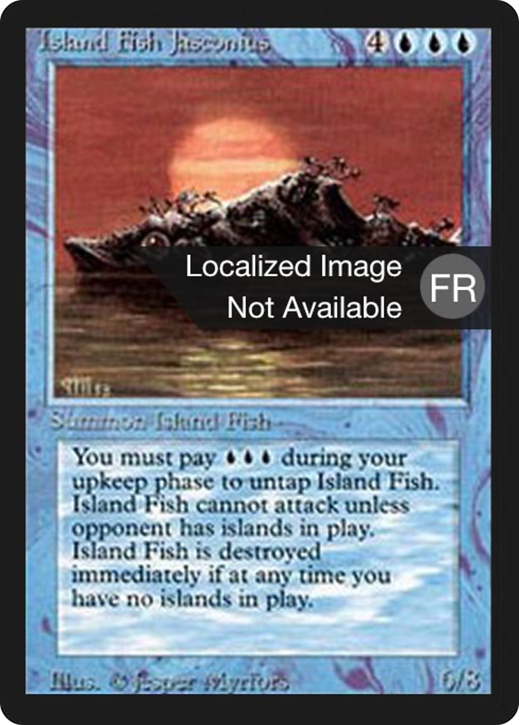 Island Fish Jasconius (FBB-) - Foreign Black Border-1