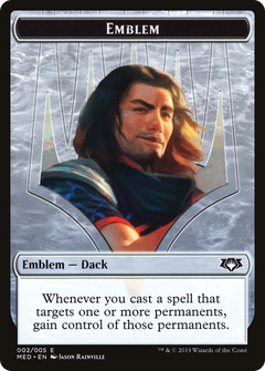 Dack Fayden Emblem [Mythic Edition Tokens]-1