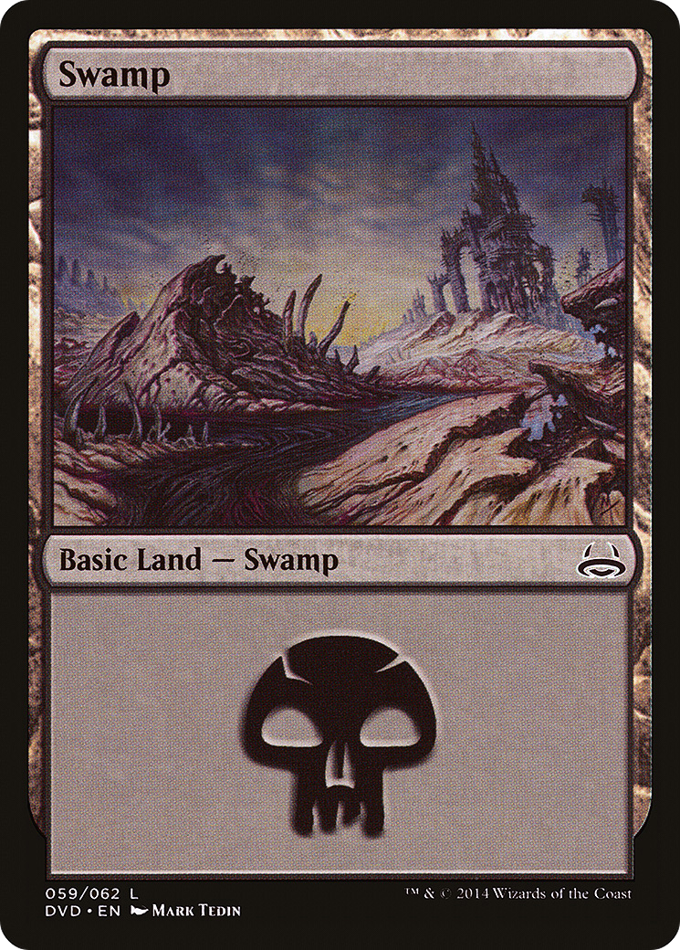 Swamp (59) (Divine vs. Demonic) [Duel Decks Anthology]-1