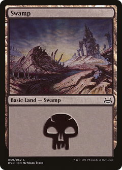 Swamp (59) (Divine vs. Demonic) [Duel Decks Anthology]-1