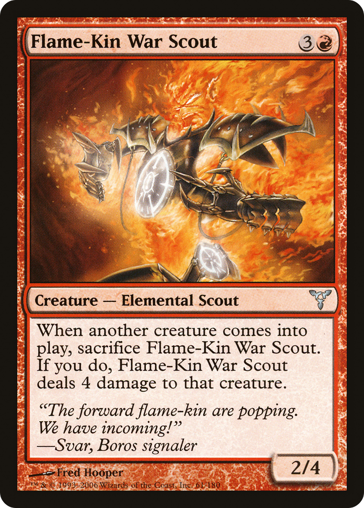Flame-Kin War Scout [Dissension]-1