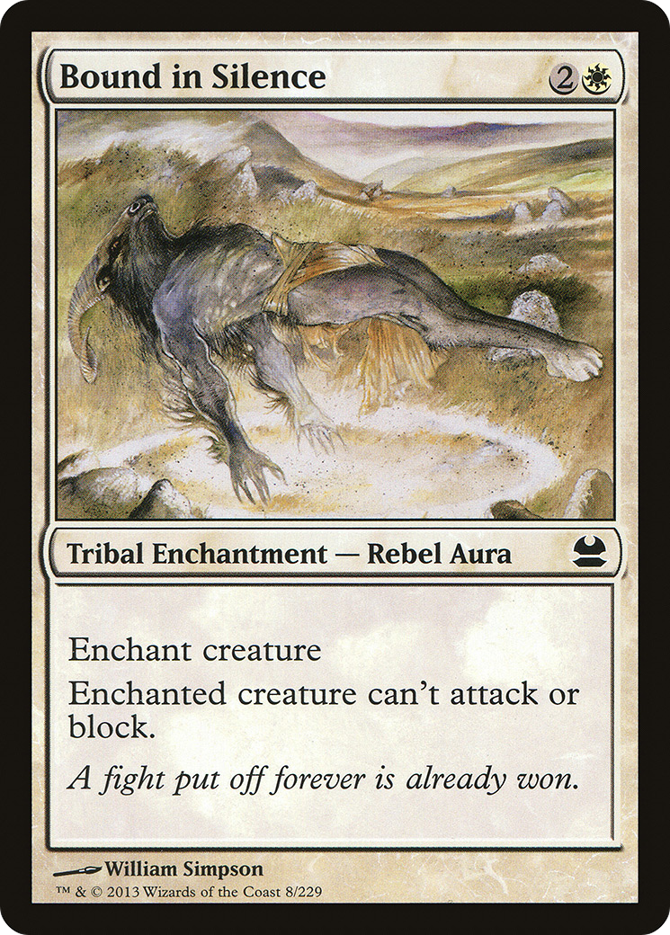 Bound in Silence [Modern Masters]-1