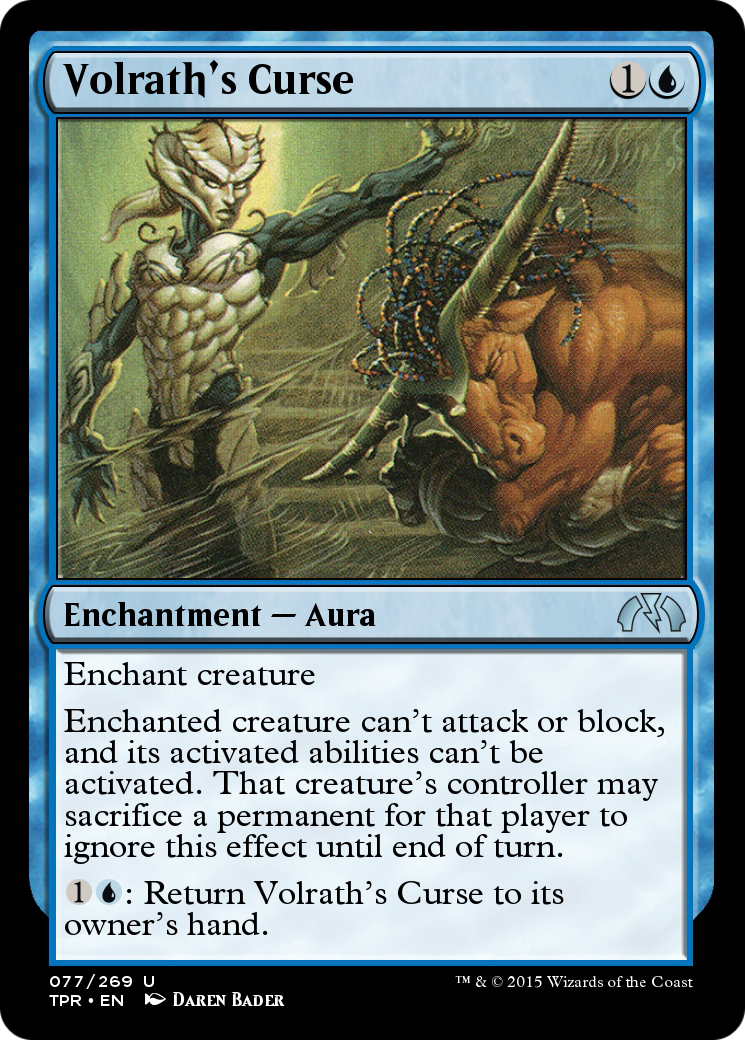Volrath's Curse (TPR-077) - Tempest Remastered Foil-1