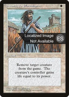 Swords to Plowshares [Fourth Edition Foreign Black Border]-1